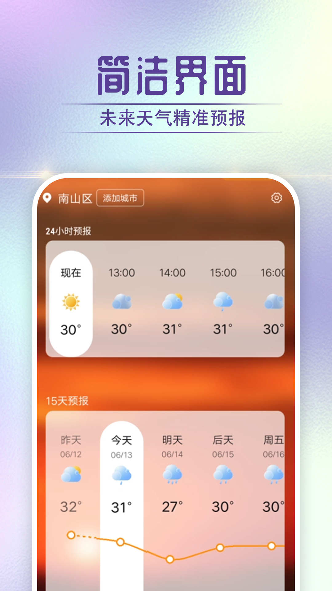 宵烛快看好天气官方版