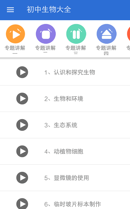 初中生物大全学百安卓版图2