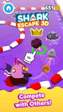 鲨鱼逃生3D手游直装版截图2