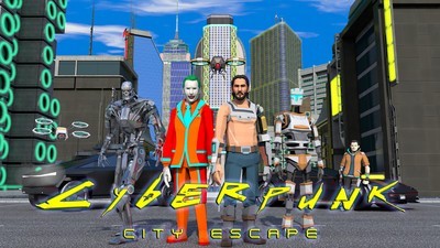 赛博朋克图1