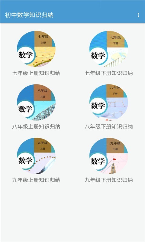 初中数学知识归纳安卓直装版图1