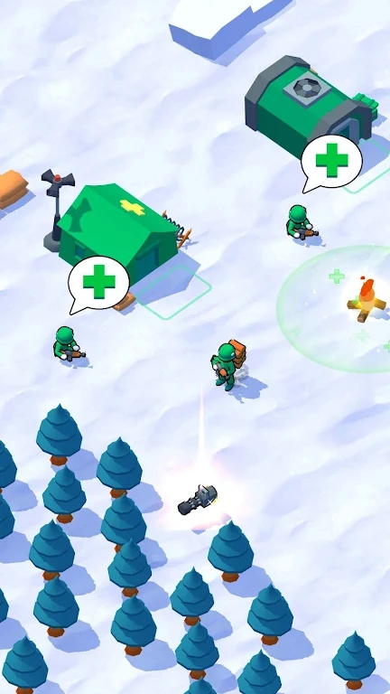 火柴人雪地战争手游直装版图2