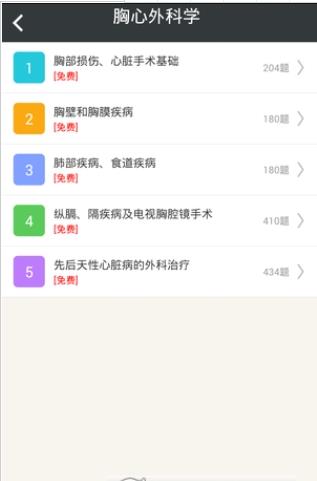 胸心外科高级职称总题库安卓直装版图2