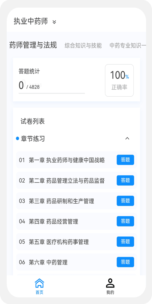 执业药师100题库正版