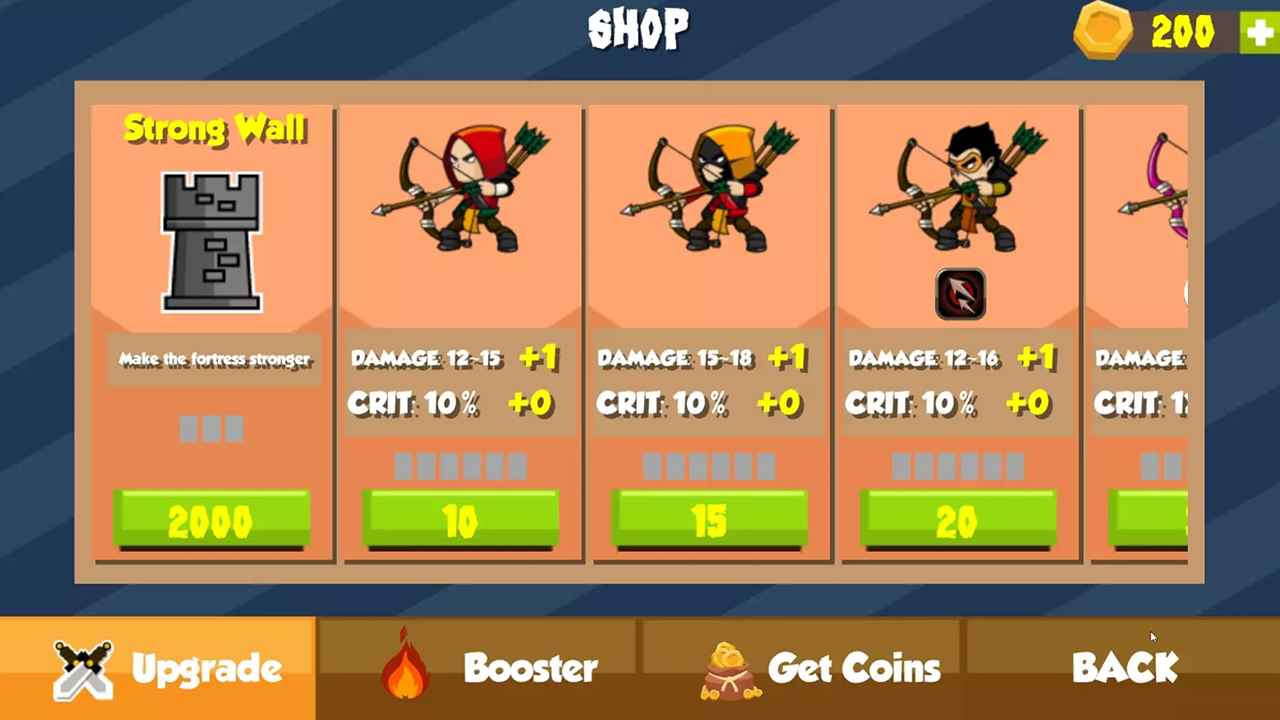 城寨英雄游戏绿色版图2