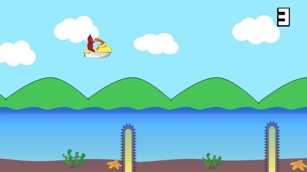 疯狂的滑艇通用版图3