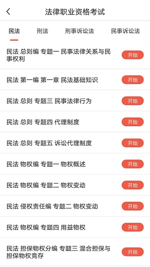 中律法考最新版