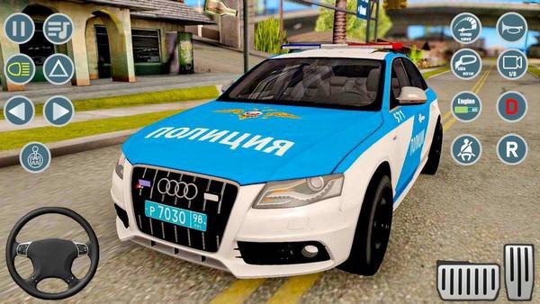 超级警车模拟（Modern Police Car Parking 3D）游戏绿色版截图4