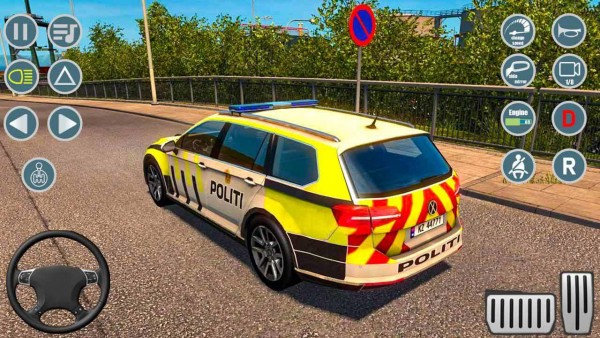 超级警车模拟（Modern Police Car Parking 3D）游戏绿色版图4