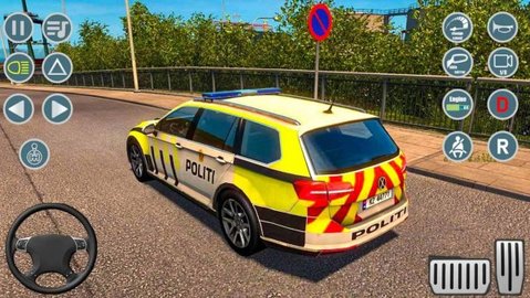超级警车模拟（Modern Police Car Parking 3D）游戏绿色版截图2