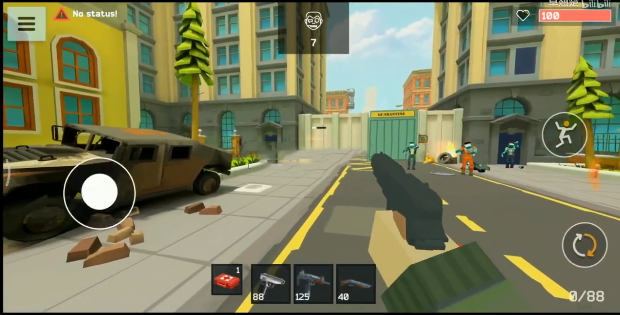 4 guns