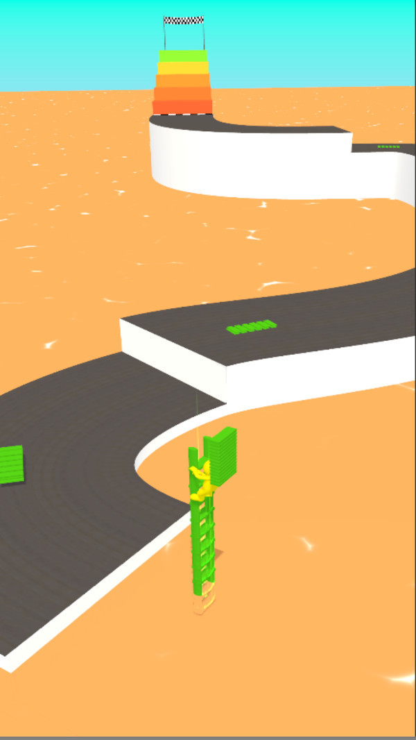 高跟阶梯游戏绿色版图2