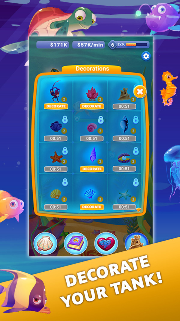 我的闲置水族馆游戏无广告版(1)
