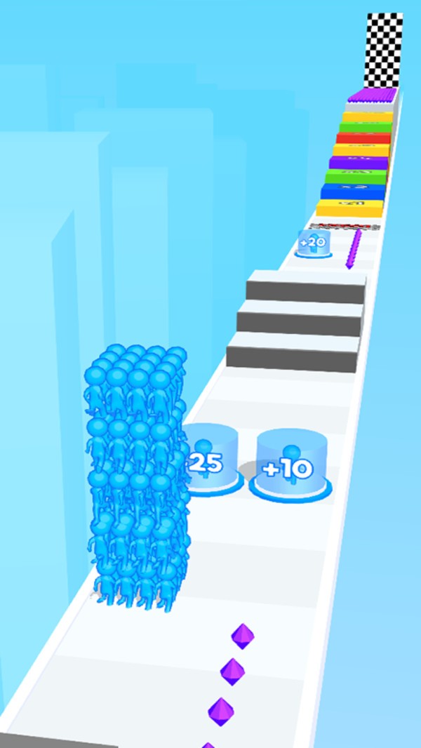 人群塔3D(2)