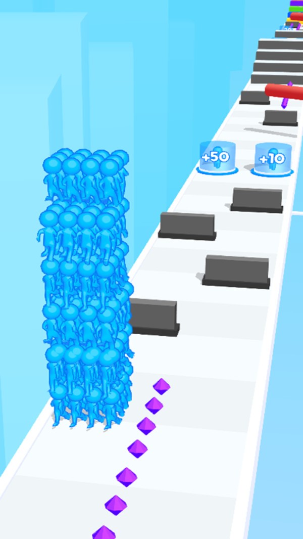 人群塔3D(3)