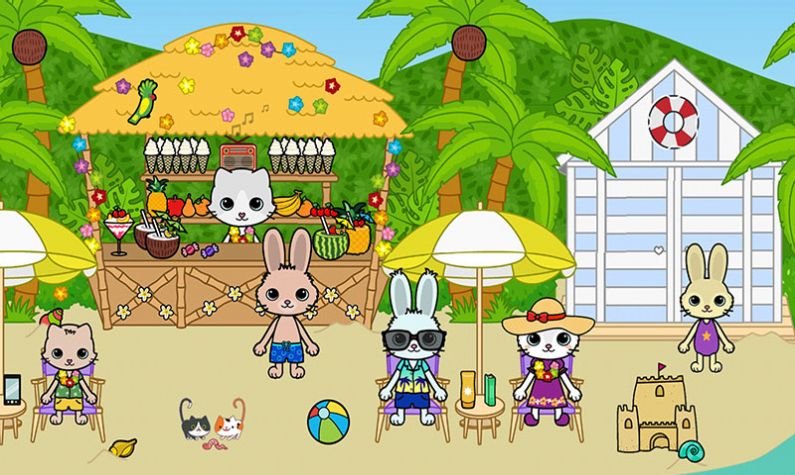托卡迷你城堡海滩图1