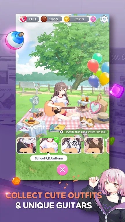 吉他女孩比赛3免费原版图2