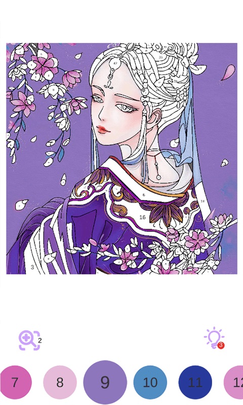 二次元填色原版图3
