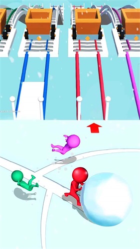 雪地竞赛手游版图2