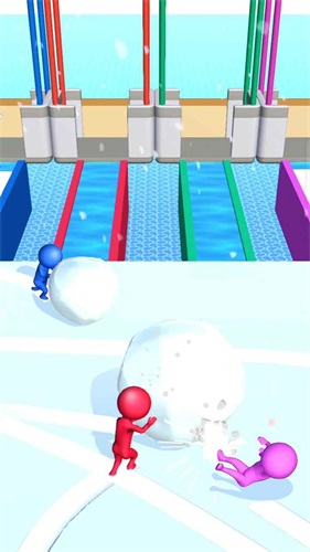 雪地竞赛手游版图3
