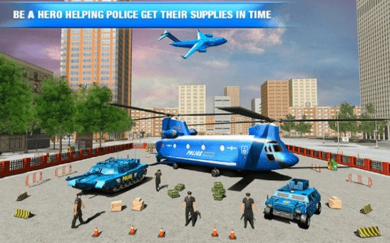 美国警察飞机运输机手游免费版图3