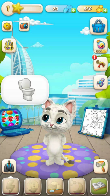 会说话的猫(1)