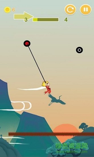 超级绳索飞人游戏官方最新版图3
