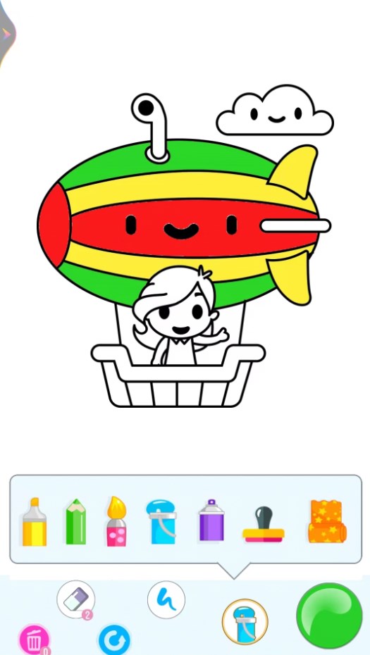 涂色漫画家免费原版图2