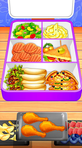 装满饭盒图2