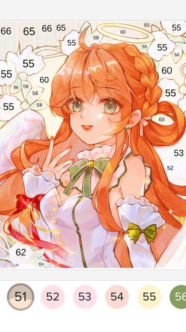 趣味数字涂色图2