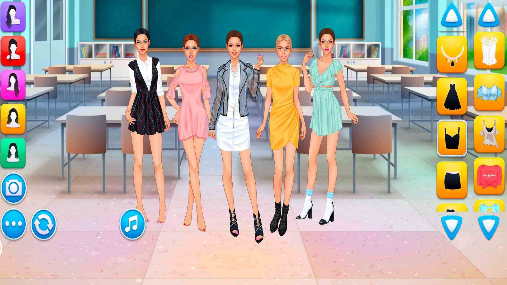 装扮时尚女生游戏绿色版图3