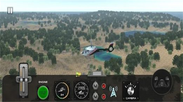 Take off Helicopter Fly Simulator原版图2