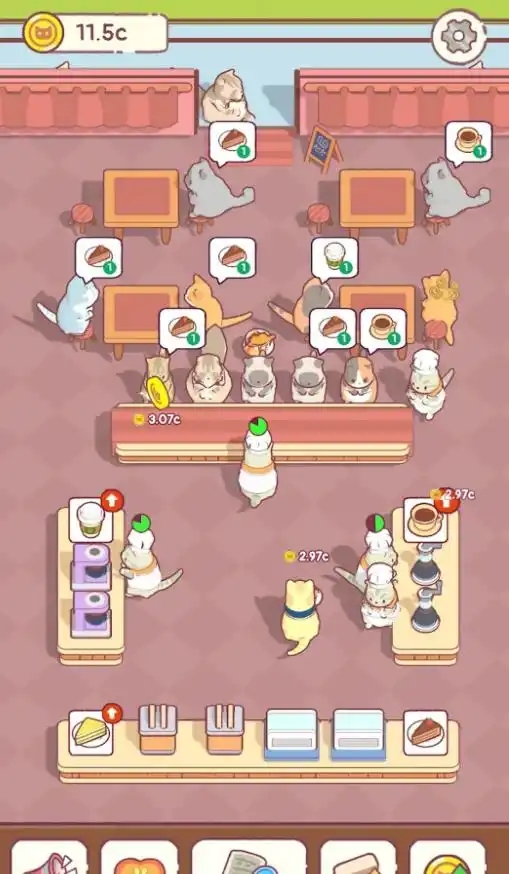 猫猫餐厅小店通用版图2