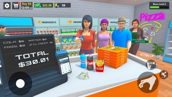披萨店模拟3d原版图1