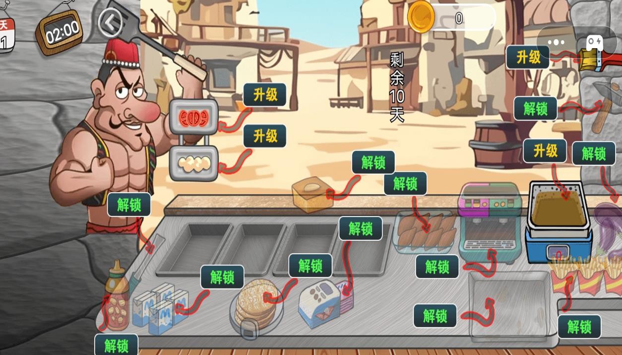 老爹汉堡店2安卓官方版图3