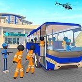 囚犯巴士驾驶(Transport Stickman Prisoner Bus)手游免费版