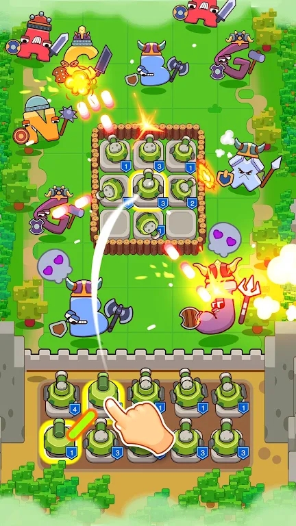 字母后卫空闲TD(Alphabet Defender Idle TD)游戏纯净版(3)