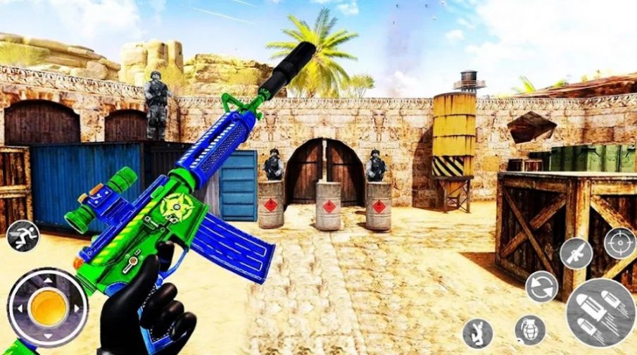 真正的射击军团FPS(FPS Commando Shooting War Gun)游戏安装包图1