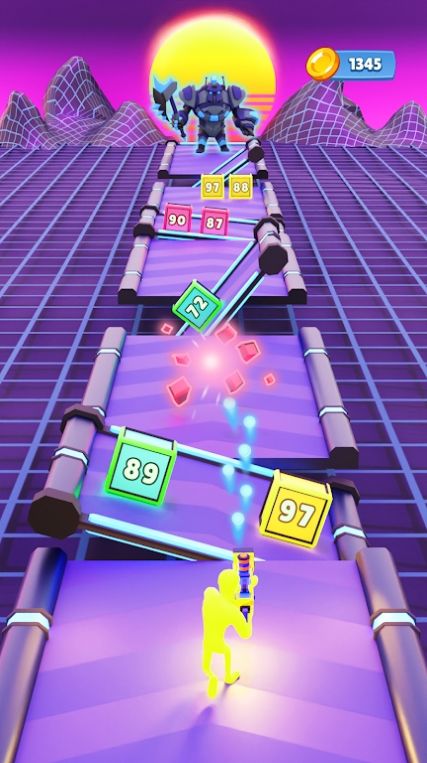 霓虹爆破冲刺(Neon Blaster Run)原版