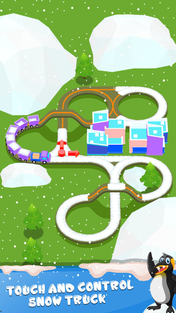 铲雪火车游戏完整版图3