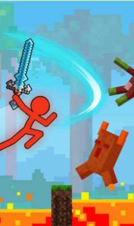 火柴人工艺战斗冒险(Stickman Craft Fight Adventure)安卓版(2)
