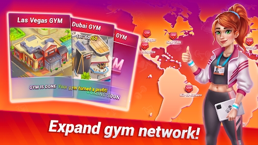 健身房训练大亨(Fitness Tycoon GYM)安卓免费版(2)