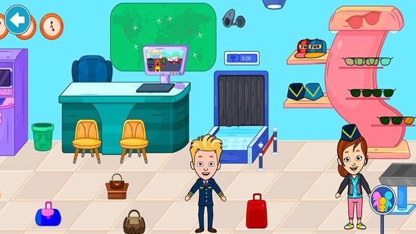 怪物小镇机场最新免费版图3