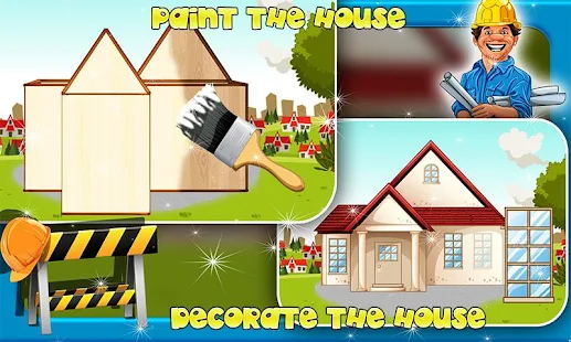 建筑工人造房子(Kids Construction Worker Game)