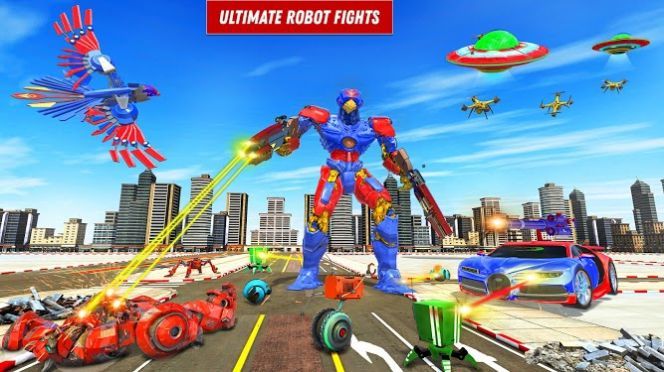 麻雀机器人汽车(Sparrow Robot Car Games - Robot)游戏安装包(1)