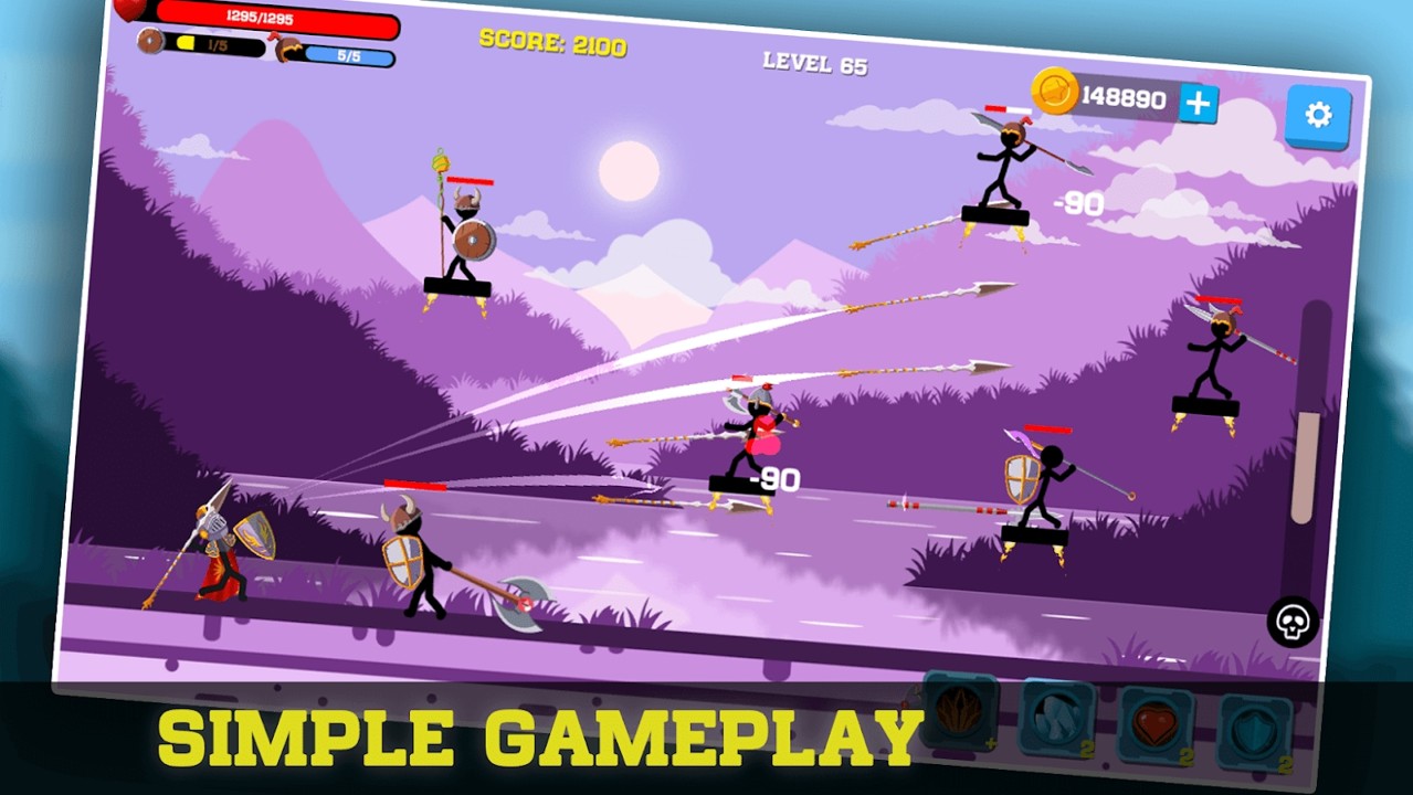 棍战弓箭手大师(Stickman Archery)游戏纯净最新版(1)