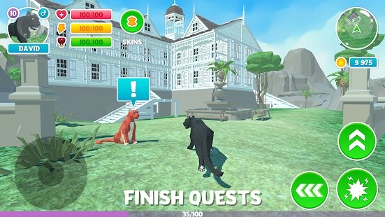 黑豹家庭模拟3D冒险丛林(Panther Family Simulator 3D: Adv)