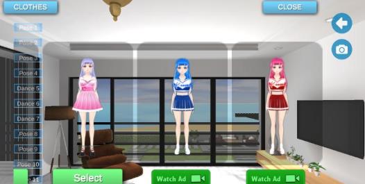 动漫女友养成(Miku Sakune Anime Girlfriend MMD)游戏绿色版
