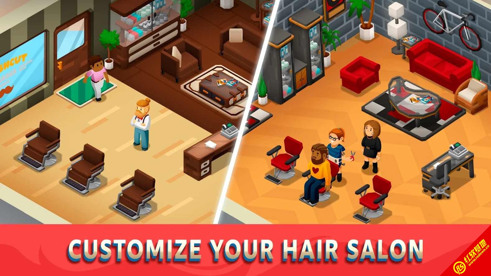 我的美发店(Idle Barber Shop Tycoon)安卓直装版(1)