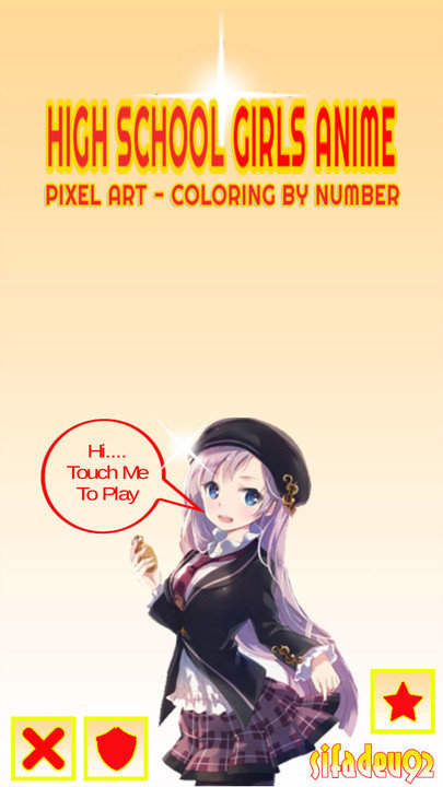 美少女涂色(3)